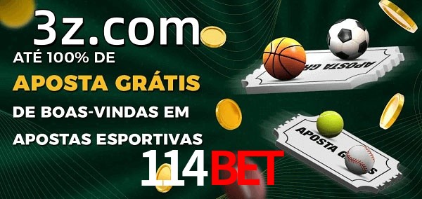 114BETbet Ate 100% de Aposta Gratis