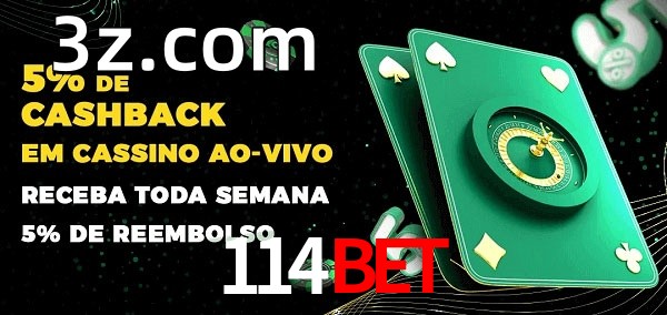 Promoções do cassino ao Vivo 114BET
